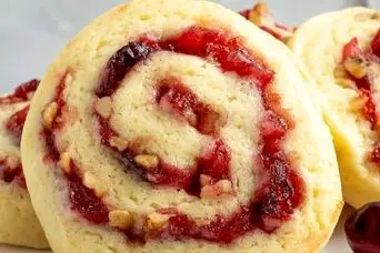 طرز تهیه رول کوکی سیب با خمیر ساده و سبک در ۱۰ دقیقه