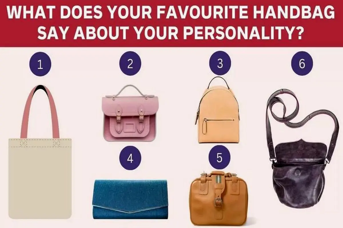 تست شخصیت شناسی | یک کیف دستی انتخاب کن تا بگم فردی درونگرا، برونگرا یا عصبی ای هستی؟