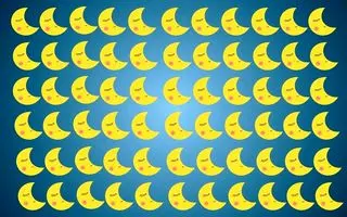 بازی فکری: اگه چشماعی عقابی داری تو 5 ثانیه ماه متفاوت و پیدا کن!