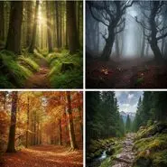 تست شخصیت شناسی : یک مسیر جنگلی را انتخاب کنید تا ویژگی شخصیتی شما را آشکار کنیم!