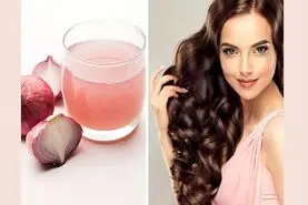 سبک زندگی | بدون هزینه فقط با یک پیاز موهاتو شبیه سلبریتی ها پرپشت و براق کن