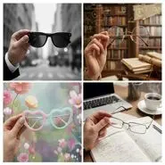 تست شخصیت شناسی : با انتخاب یک عینک بفهمید چقدر آدم راحتی هستی!