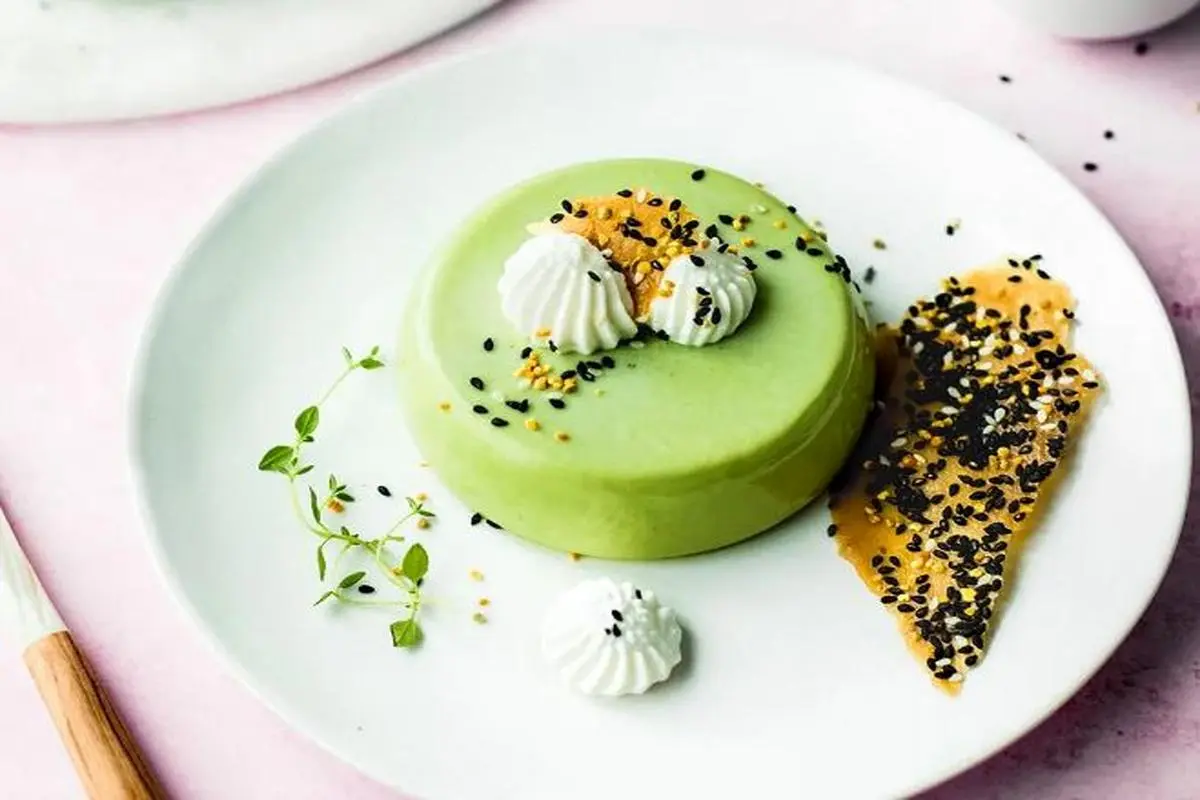 طرز تهیه پاناکوتای چای سبز؛ دسر ژاپنی و مجلسی