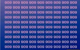بازی فکری: عدد 609 کجاست؟  فقط افراد تیزبین میتونن جواب این چالش رود پیدا کنند، میتونی یانه؟