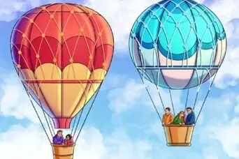 بازی فکری؛ اگه سل اندر نسل از باهوشای عالمید بگو کدوم از بالن ها سقوط میکنه!