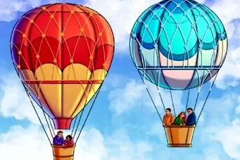 بازی فکری؛ اگه سل اندر نسل از باهوشای عالمید بگو کدوم از بالن ها سقوط میکنه!
