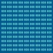 بازی فکری: فقط 2٪ افراد می توانند عدد متفاوت را در 5 ثانیه پیدا کنند!