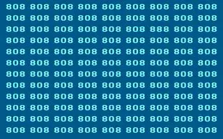 بازی فکری: فقط 2٪ افراد می‌ توانند عدد متفاوت را در 5 ثانیه پیدا کنند!