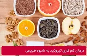 تمام داروهای کم کاری تیروئیدت رو بزار کنار و کلیک کن | تمام مواد طبیعی و ارزان قیمت برای درمان کم کاری تیروئید