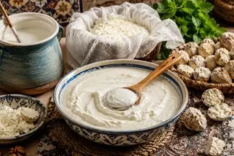 چگونه کشک درست کنیم؟ | طرز تهیه کشک خانگی خوشمزه و غلیظ؛ راز کشک سالم، سفید و ماندگار
