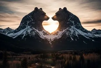 تست شخصیت شناسی : بگویید اول کوه دیدی یا خرس تا بفهمید چقدر خیال‌پردازید!